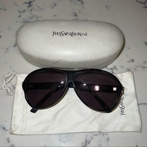 100% authentic YSL Sunglasses with case